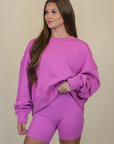 TONE PULLOVER | ULTRA VIOLET