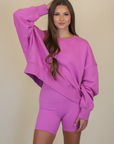 TONE PULLOVER | ULTRA VIOLET