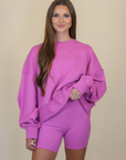 TONE PULLOVER | ULTRA VIOLET