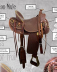 The Classic Slick Fork Mule Saddle