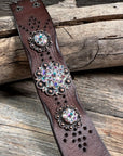Copper AB Leather Bracelet LB107