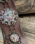 Copper AB Leather Bracelet LB107