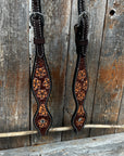 Flower Power One Ear Headstall / Bridle