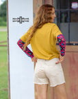 CREAM- Shenandoah Stud Shorts