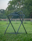 AJ Tack Freestanding Full Size Portable Horse Saddle Rack