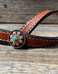 Western Medium Oil Rustic Tie Down Keepers