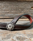 Crystal Dark Oil Rustic Tie Down Keepers