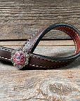 Crystal Dark Oil Rustic Tie Down Keepers