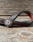 Crystal Dark Oil Rustic Tie Down Keepers