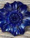 Hand Painted Leather Flowers - Carnations