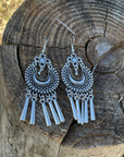 Silver Dangle Fashion Earrings WA177