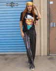 Ruffled Cup Pants