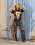 Ruffled Cup Pants
