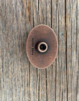 Sage Cabochon Western Concho 1" CABSG