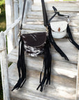 Cowhide Fringe Crossbody - Kids