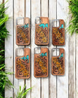 Daisy Leather iPhone Case
