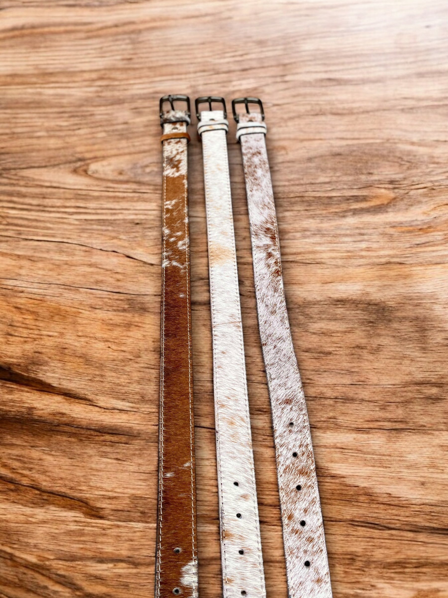 Kids Cowhide Belt - Size 20-24