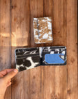 Cowhide Credit Card With Magnet Men's Wallet