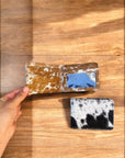 Cowhide Credit Card With Magnet Men's Wallet