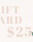 Gift Card - The bijoux FAB