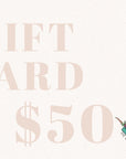 Gift Card - The bijoux FAB