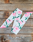 Pink Western Skinny Mini Wild Rag Scarf / Cowgirl Necktie