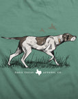 Pointer Hunting Dog Pocket T-Shirt - Pine