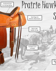 The Classic Prairie Hawk Mule Saddle