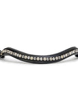 Brixton Non-Patent Black Leather Double Bridle