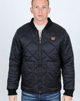 Mens Insulated Reversible Jacket - Black