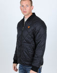 Mens Insulated Reversible Jacket - Black