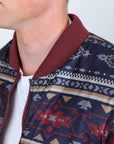 Mens Insulated Reversible Jacket - Wine