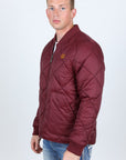 Mens Insulated Reversible Jacket - Wine