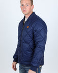 Mens Insulated Reversible Jacket - Navy