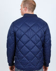 Mens Insulated Reversible Jacket - Navy