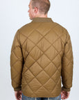 Mens Insulated Reversible Jacket - Beige
