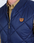 Mens Insulated Reversible Vest - Navy