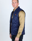 Mens Insulated Reversible Vest - Navy