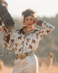 El Caballo Button Up