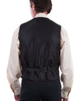 No Lapel Paisley Vest - RW093N