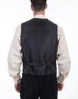 No Lapel Paisley Vest - RW093NXX