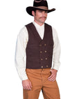 Double Breasted Canvas Vest - RW150
