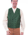 Double Breasted Wide Lapel Vest - RW227