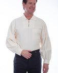 Drop Shoulder Point Collar Pull Over - RW321