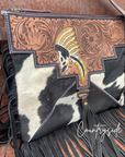 The Outlaw Cowhide Fringe Purse by Countryside Co. ONLY AT COUNTRYSIDE CO.