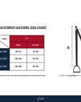 ExionPro Nylon Lined Stirrup Leathers