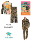 Baha Ranch Retro Pop Western Leopard Cowboy Pajamas