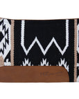 Spine Relief Contour Woven Blanket Saddle Pad with 100% Pressed Wool Bottom