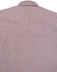 Flying R Ranchwear - Pencil Stripe - Red/White - Short Sleeve