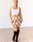 Rio Rancho Aztec Faux Suede Skirt